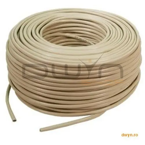 GEMBIRD CABLU UTP Patch cord cat. 5E, 20 m 'PP12-20M' alb