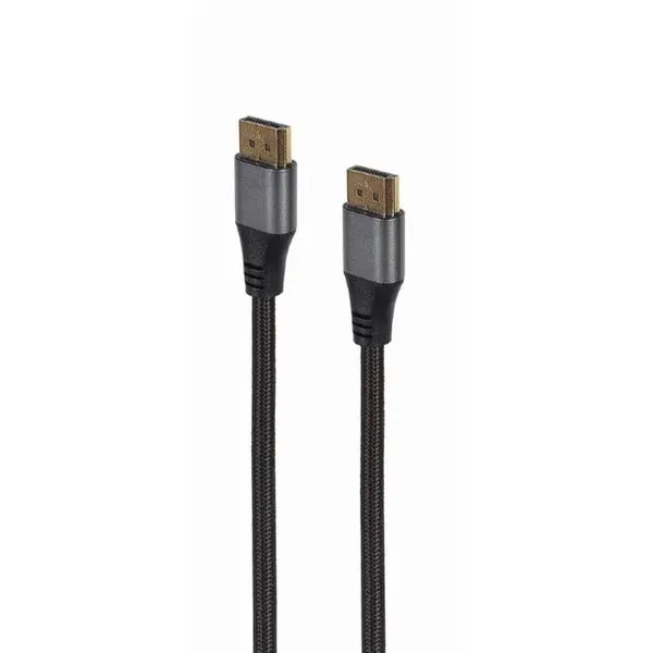 GEMBIRD Cablu video Gembird DisplayPort (T) la DisplayPort (T), 1.8m, premium, conectori aurii, rezolutie maxima 8K la 60Hz, negru, CC-DP8K-6