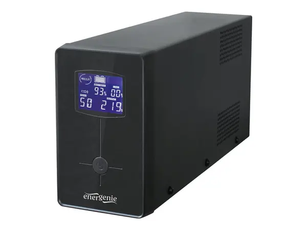 Gembird EG UPS 033, UPS Line Interactive 1200VA 720W cu LCD, AVR, 5 iesiri
