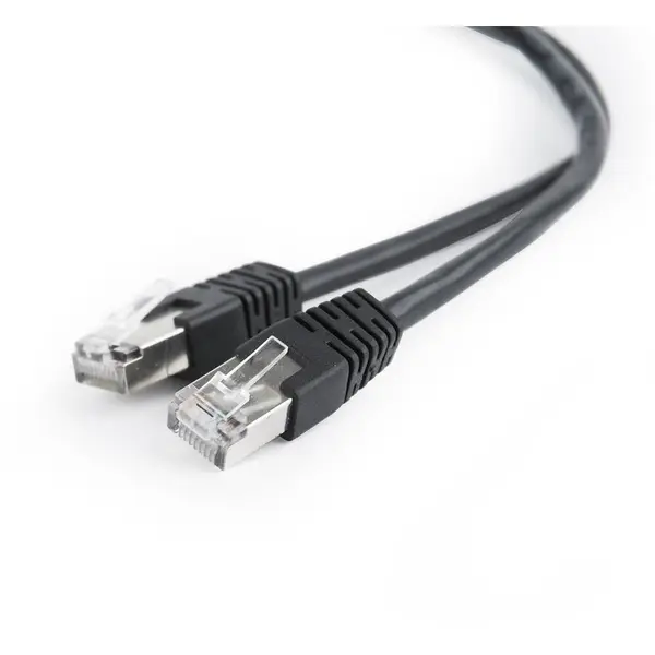 GEMBIRD GEMBIRD PP22-0.5M/BK Gembird patchcord RJ45, cat.5e, FTP, 0.5m, black
