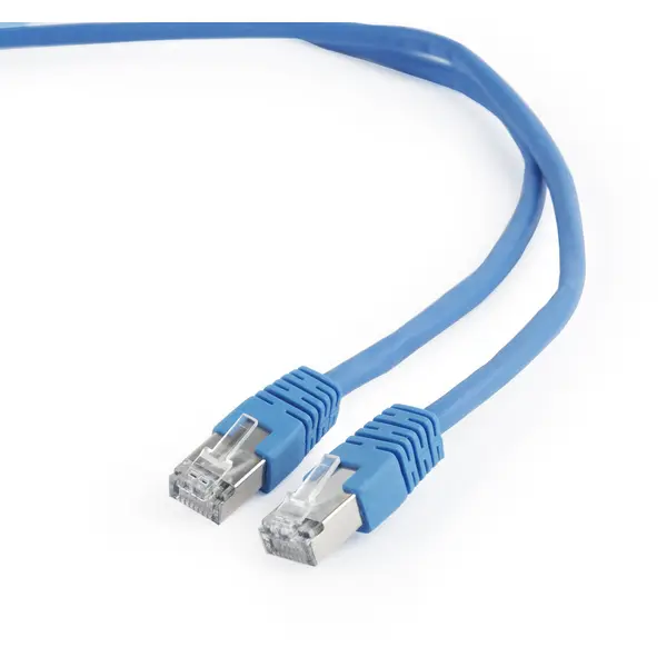GEMBIRD GEMBIRD PP6-1M/B Gembird patchcord RJ45, cat. 6, FTP, 1m, blue