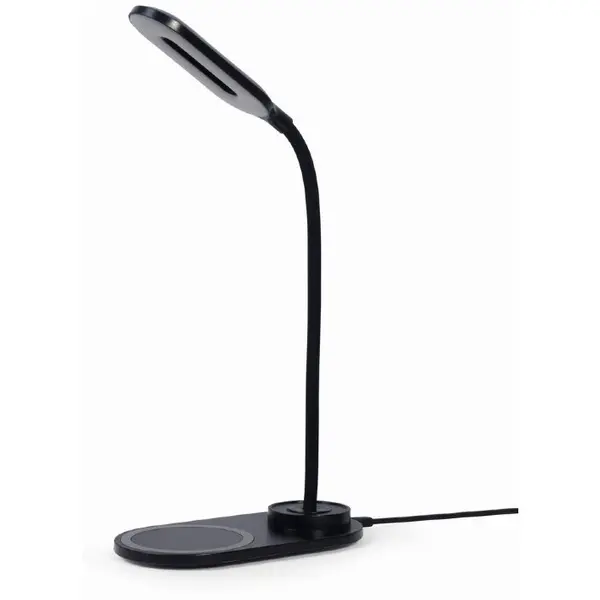GEMBIRD Lampa LED Gembird TA-WPC10-LED-01, Incarcator Wireless, 10W, Negru, 2893K-7072K