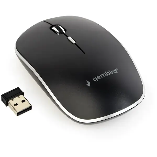 GEMBIRD Mouse wireless Gembird, Negru