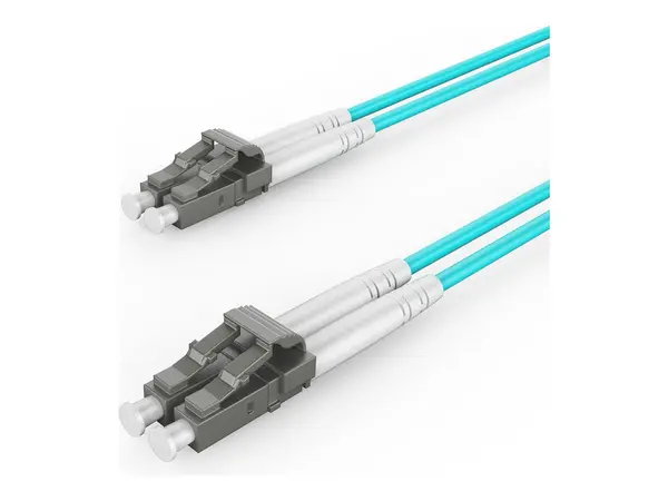 GEMBIRD OM4 Duplex 50 125 LC LC 0.5m - Patch Cord Fibra Optica Multimode, LSZH, 100Gbps