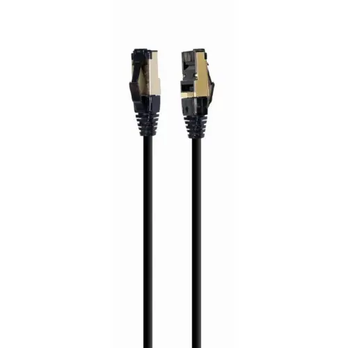 GEMBIRD Patch Cord Gembird PP8-LSZHCU-BK-1M, S/FTP, Cat.8, 1m, Black