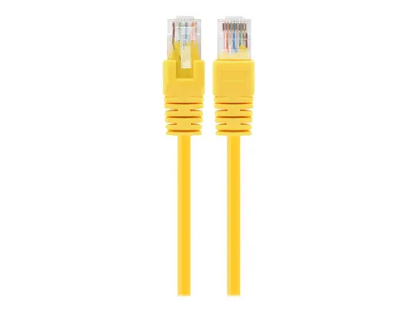 Gembird PP12 1M Y - Patchcord RJ45 Cat.5e UTP, 1m, Galben