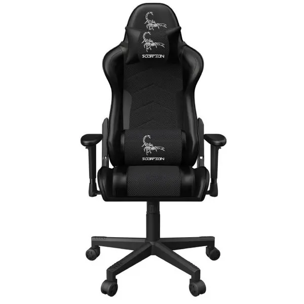 GEMBIRD Scaun gaming Gembird SCORPION 06X, dimensiuni 60x60x120cm, Negru