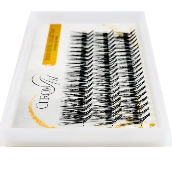 Gene false smocuri ChromArt Premium Silk Lashes Curbură L 10 mm