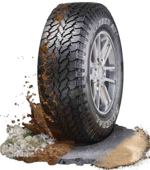 General GRABBER AT3 ( LT225/75 R16 115/112S 10PR, cu protectie de janta OWL )