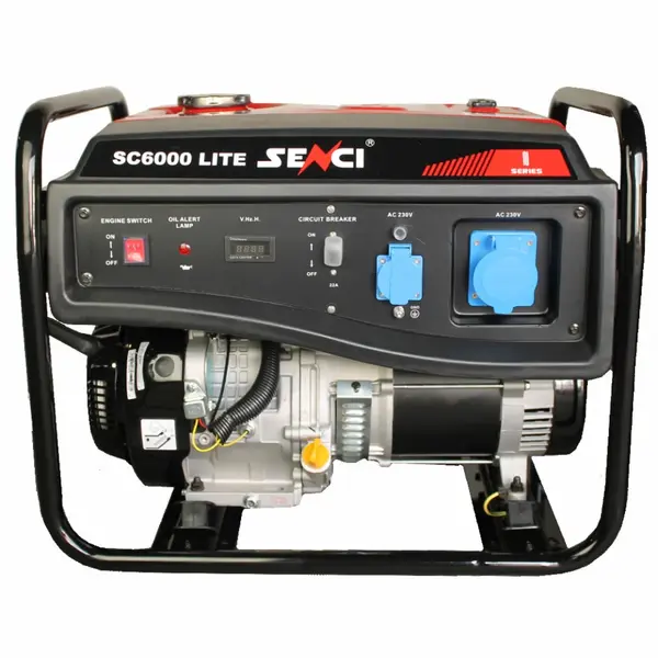 Generator de curent monofazat Senci SC-6000 LITE, Putere max. 5.5 kW