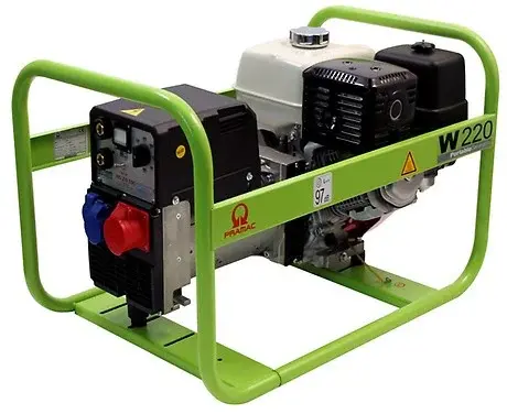 Generator de curent si sudura W 220 TDC, 5,5kW - Pramac