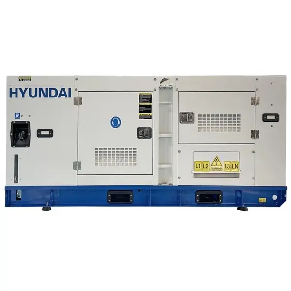 Generator de curent trifazat insonorizat cu motor diesel, 44kW - Hyundai DHY50L