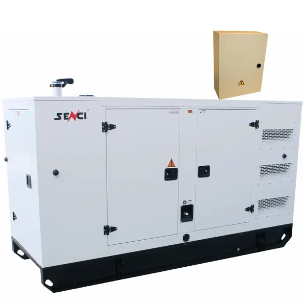 Generator insonorizat SENCI SCDE125i-YCS putere maxima 125 kVA 400V ATS inclus