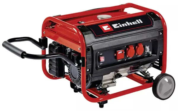 Generator pe benzină Einhell - TC-PG 35/E5, 3.1 kW, cu roti