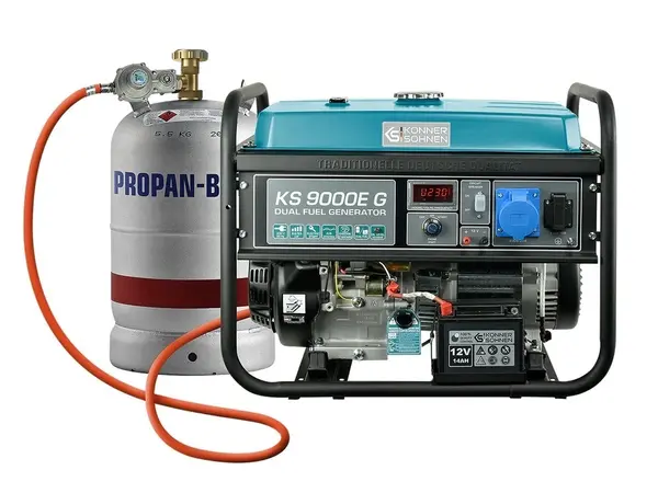 Generator pe gaz/benzina "Könner & Söhnen" KS 9000E G