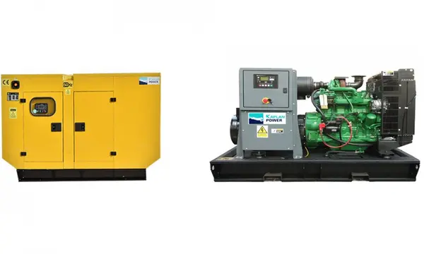 Generator stationar insonorizat DIESEL, 309kVA, motor Ricardo, Kaplan KPR-300