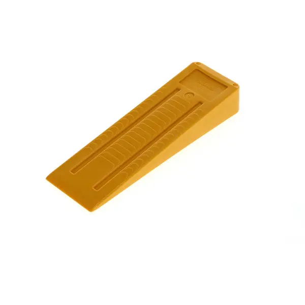 Generic Pana de taiere din plastic Labrador OX 34, inaltime maxima de ridicare 40 mm, L 245 mm, latime 75 mm, Galben