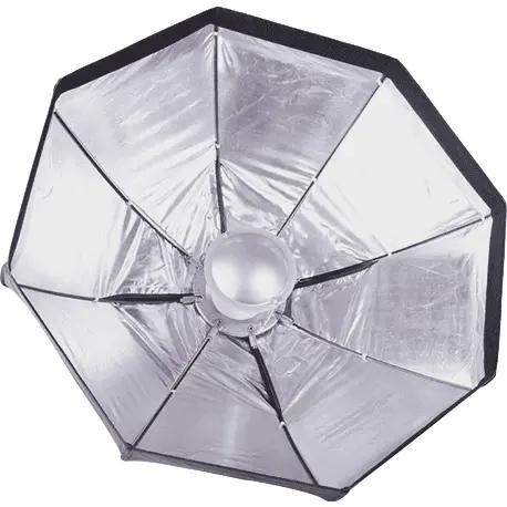 Generic Reflector Beauty Dish pliabil argintiu 120cm cu montura Bowens