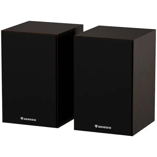 Genesis Boxe Genesis Arsen 302BT 2.0, putere RMS 10W x 2, frecventa raspuns 60 - 20000 Hz, material MDF, maro