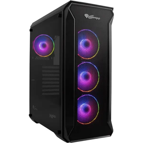Genesis Carcasa computer Genesis Irid 505 ARGB, Midi Tower, Negru