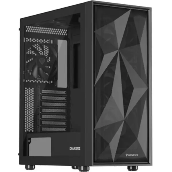 Genesis Carcasa Genesis DIAXID 605F, Mid Tower, Negru