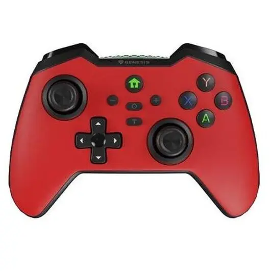 Genesis Controler Genesis, Mangan 400, Wireless, Pentru PC/SWITCH/MOBIL, 19 butoane, Rosu