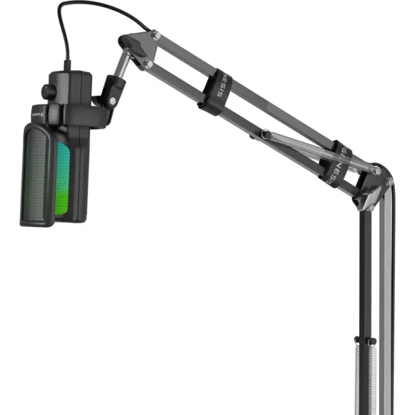 Genesis Microfon Genesis NGM-2354, USB, Cardioid, Condenser, rata esantionare 192 kHz, Negru
