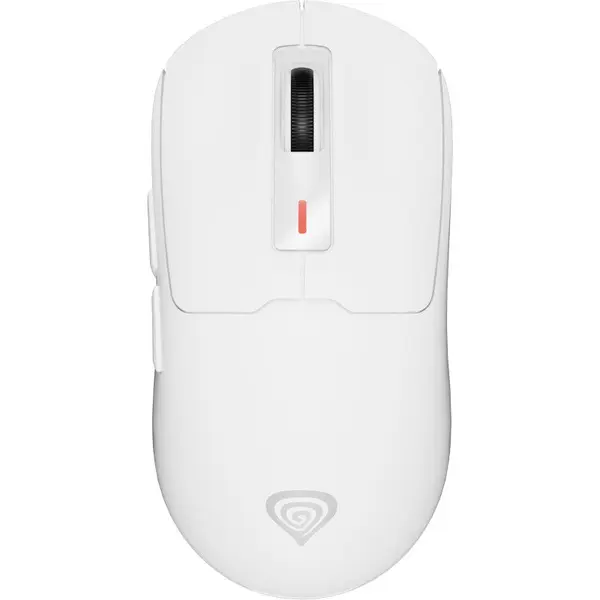 Genesis Mouse gaming wireless Genesis Zircon 660 Pro, 26000 DPI, USB, iluminare RGB, switch mecanic Kailh 8.0, alb