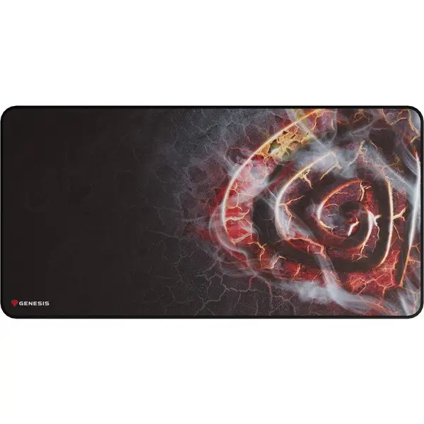 Genesis Mousepad Genesis Carbon 500 Maxi Lava G2, material cauciuc + material textil, dimensiuni 900 x 450 x 2.5 mm, multicolor