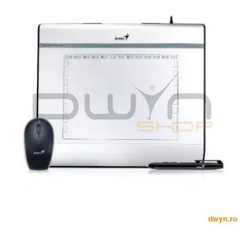 genius GENIUS Tableta Grafica Genius MousePen I608X, 6x 8working area, 2560 LPI, 1024-level pressure se