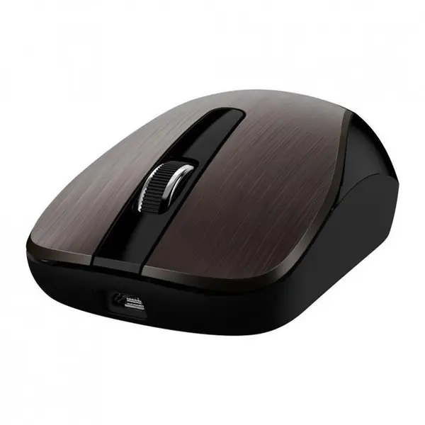 genius MOUSE wireless Genius ECO-8015, Pt. PC sau NB, 2.4GHz, Optic, 1600 dpi, Butoane-scroll 3-1, Maro, 31030011414
