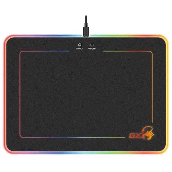 genius MousePad Genius Gaming GX-Pad 600H RGB, Negru