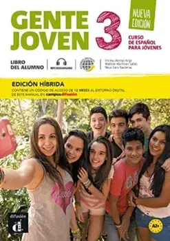 Gente joven 3 - Ed. hibrida - Libro del alumno + audio MP3. Nueva edicion. A2, Paperback/Neus Sans Baulenas
