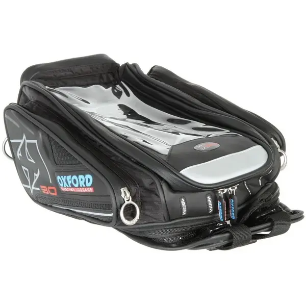 Genti Rezervor Moto Negru 30L Oxford OL166