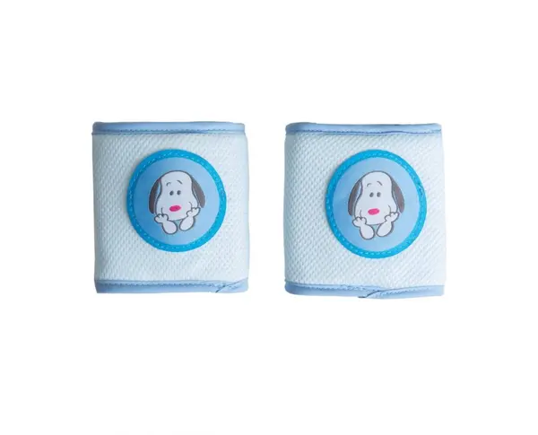 Genunchiere de protectie pentru bebelusi BabyJem Bleu