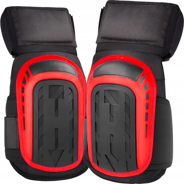 Genunchiere Premium NewEvo pentru Constructii, Profesionale cu Gel si Spuma, Curele Velcro Reglabile si Antiderapante, Carcasa ABS, Confort