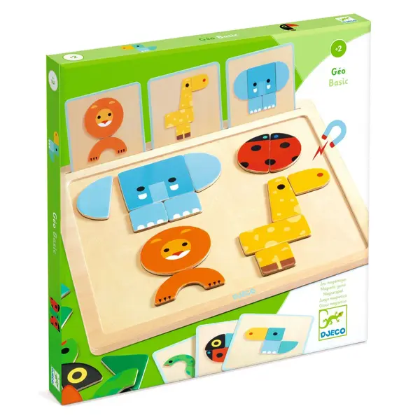 Geo Basic Djeco, joc pentru bebe cu forme geometrice