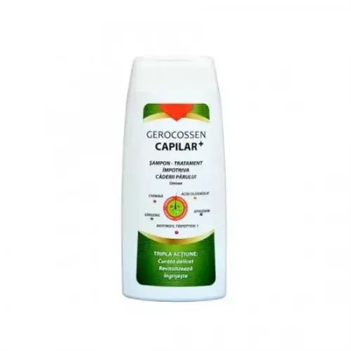 Gerocossen Capilar+ sampon tratament impotriva caderii parului, 275ml Zephyr Labs