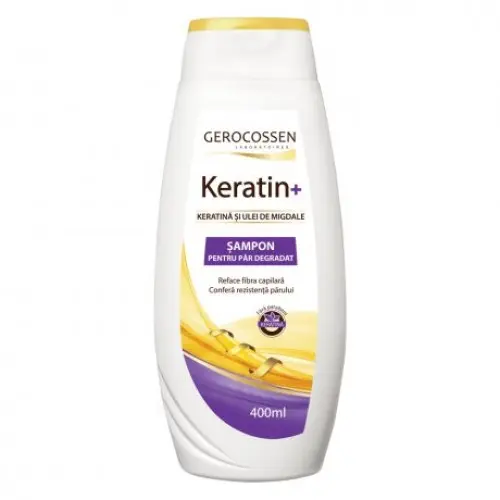 Gerocossen Keratin sampon pentru par degradat, 400ml Zephyr Labs