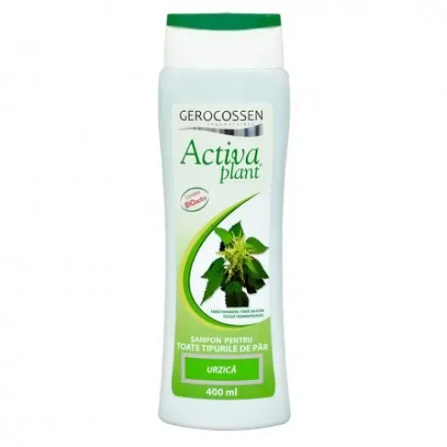 Gerocossen sampon urzica Activa Plant, 400ml Zephyr Labs
