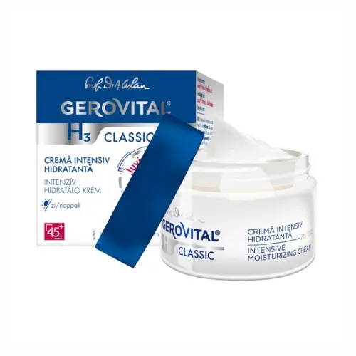 Gerovital H3 Classic crema intensiv hidratanta de zi 50ml Zephyr Labs