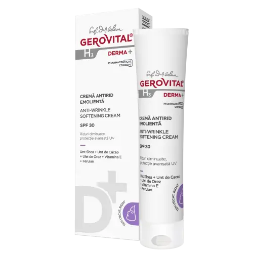 Gerovital H3 Derma+ crema antirid emolienta SPF30, 30ml 4120 Zephyr Labs