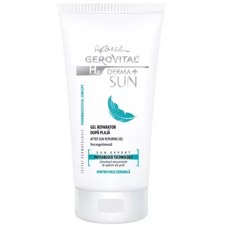 Gerovital H3 Derma+ SUN Gel Reparator Dupa Plaja 150ml