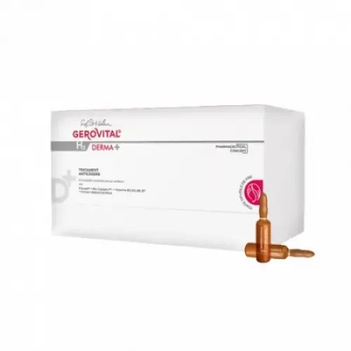 Gerovital H3 Derma+ tratament anticadere 12fiole x 10ml, 392 Zephyr Labs
