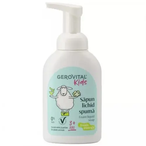 Gerovital Kids sapun lichid spuma Fresh energy, 300ml 7560 Zephyr Labs