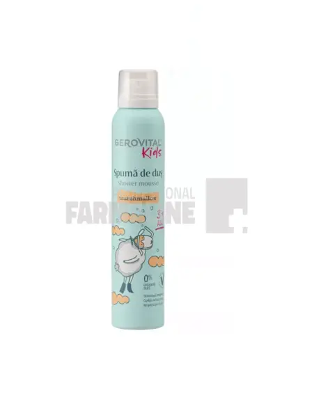 Gerovital Kids Spuma de dus Marshmallows 200 ml