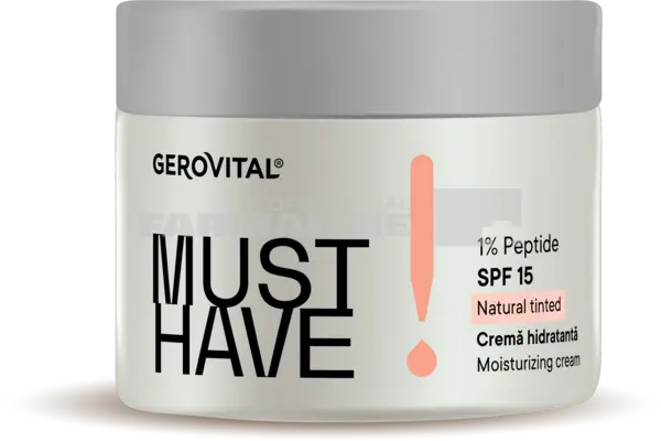 Gerovital Must Have Crema hidratanta SPF15+ 50 ml