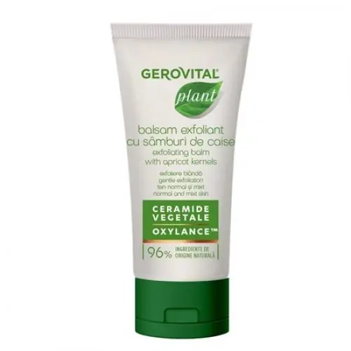 Gerovital Plant balsam exfoliant cu samburi de caise, 100ml 1380 Zephyr Labs