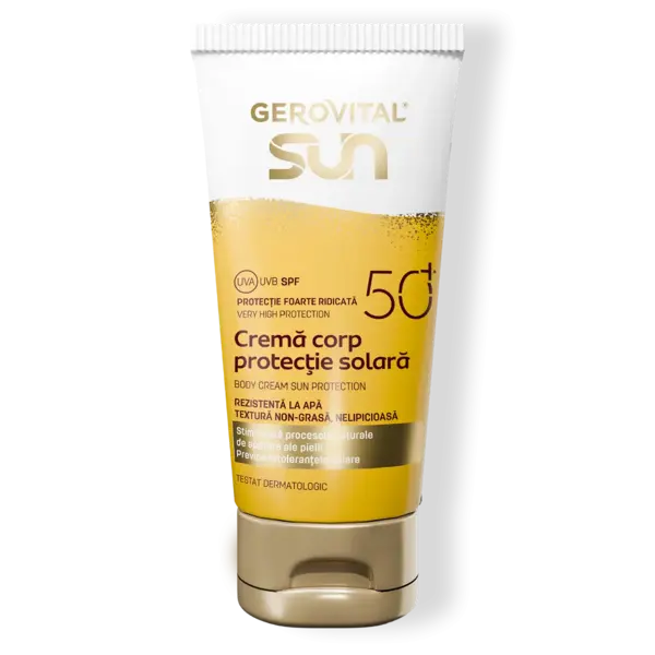 Gerovital Sun crema corp protectie solara SPF50+ 150ml fl. Farmec