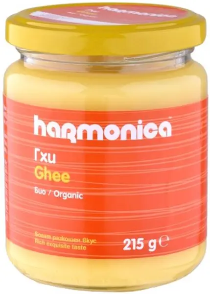 Ghee bio de vacă, 215 g, Harmonica